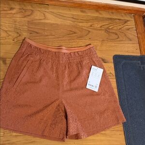 Athleta Rust Cargo Shorts